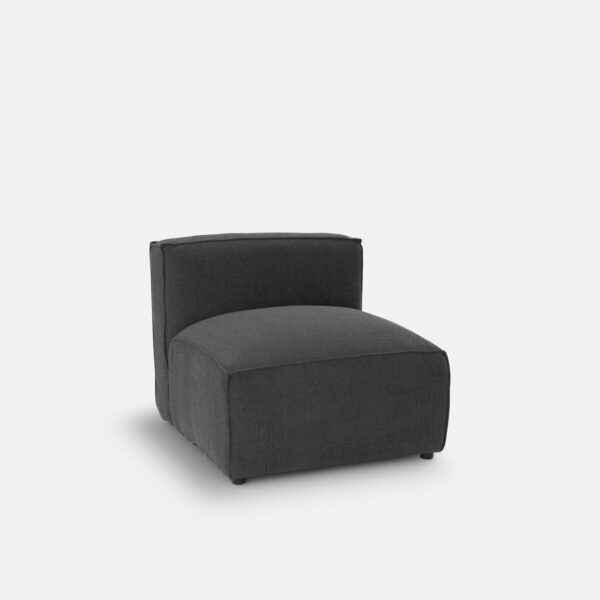 Chauffeuse Seven La Redoute Intérieurs en tissu texturé pour canapé modulable