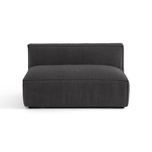 Banquette SEVEN La Redoute Intérieurs, élément deux places en tissu texturé