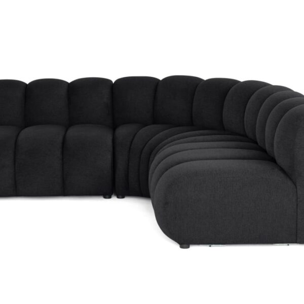 Canapé modulable Best Mobilier Debbie en angle, composé de trois modules